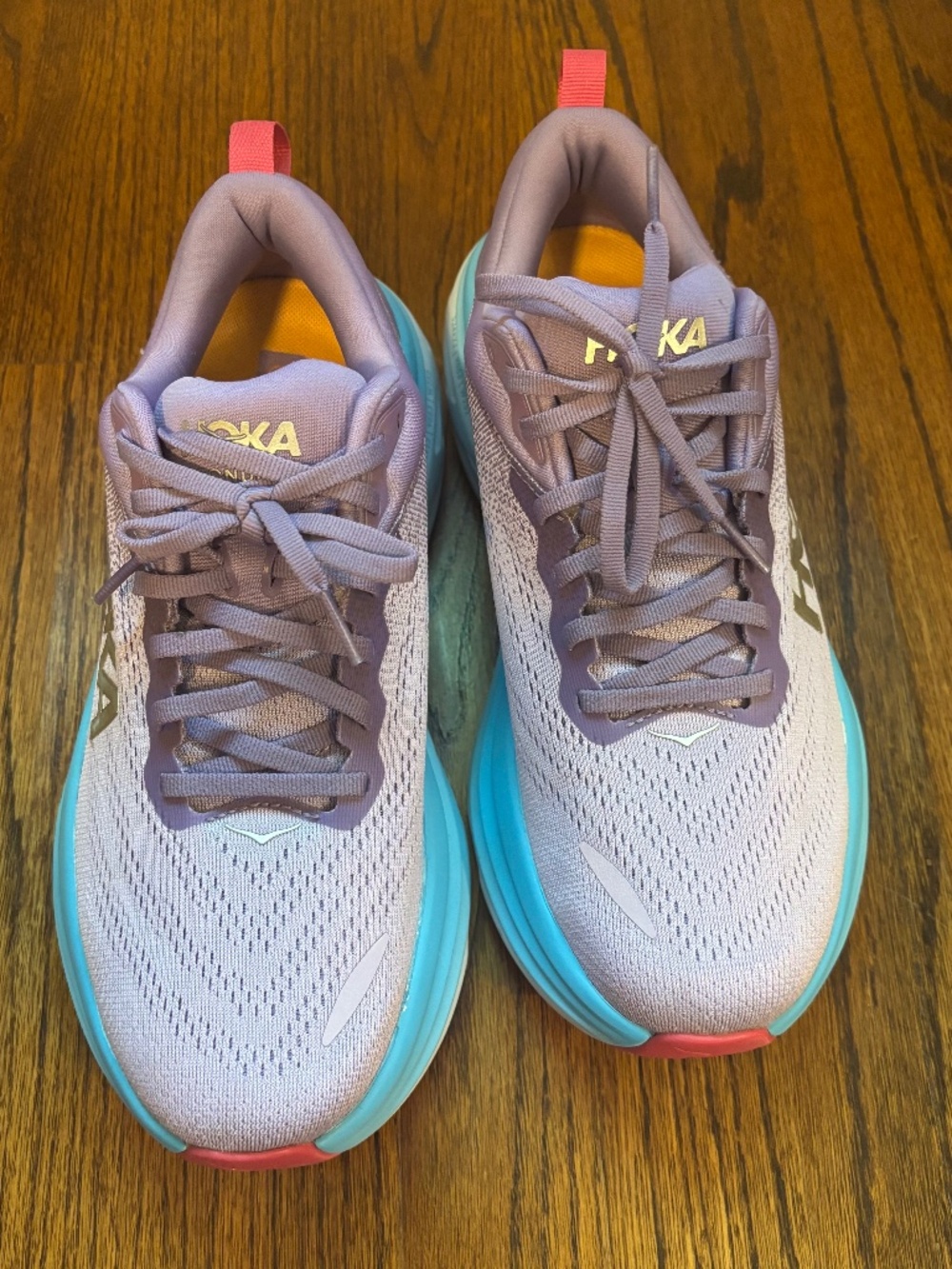Hoka Bondi 8. Size 9. Worn once